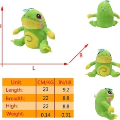 Pkm.store Pokemon Kuscheltiere-Pokemon Quappo Quapsel Quaputzi Oder Quaxo Kuscheltiere