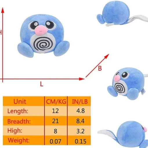 Pkm.store Pokemon Kuscheltiere-Pokemon Quappo Quapsel Quaputzi Oder Quaxo Kuscheltiere