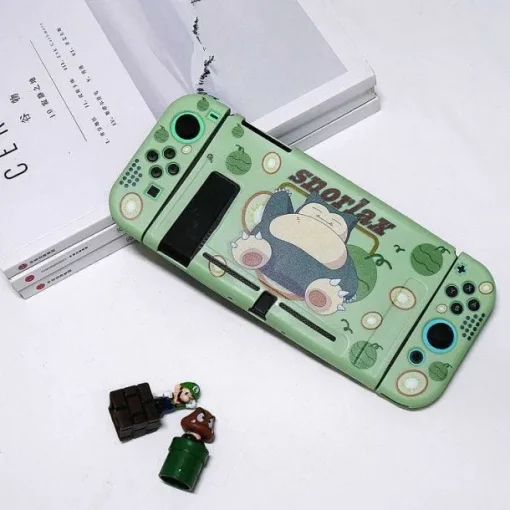 Pkm.store Sonstiges Merchandise-Pokemon Relaxo Switch-Tasche & -Schutzfolie