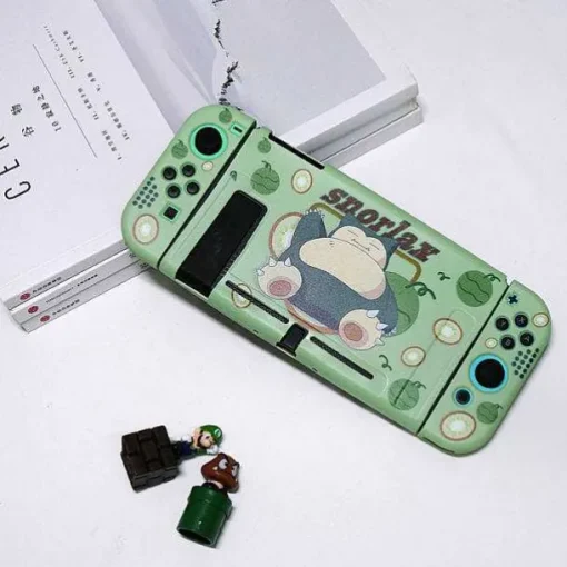 Pkm.store Sonstiges Merchandise-Pokemon Relaxo Switch-Tasche & -Schutzfolie