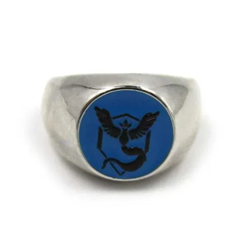 Pkm.store Pokemon Schmuck-Pokemon Ringe Mit Poke Ball, Gengar, Zapdos, Articuno, Moltres Motiv