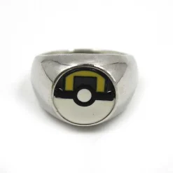 Pkm.store Pokemon Schmuck-Pokemon Ringe Mit Poke Ball, Gengar, Zapdos, Articuno, Moltres Motiv