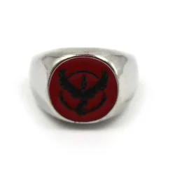 Pkm.store Pokemon Schmuck-Pokemon Ringe Mit Poke Ball, Gengar, Zapdos, Articuno, Moltres Motiv