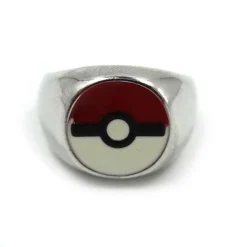 Pkm.store Pokemon Schmuck-Pokemon Ringe Mit Poke Ball, Gengar, Zapdos, Articuno, Moltres Motiv