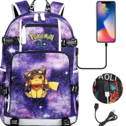 Pkm.store Rucksäcke & Taschen-Pokemon Rucksack Mit Smartphone Ladefunktion