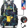 Pkm.store Sonstiges Merchandise-Pokemon Rucksack Mit Usb - Ideal Fur Laptops