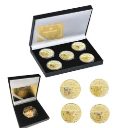 Pkm.store Sonstiges Merchandise-Pokemon Sammel Munzen - Viele Motive