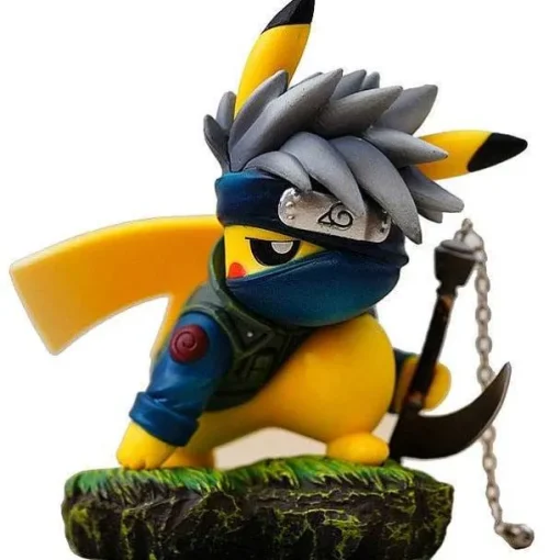 Pkm.store Pokemon Figuren-Pokemon Sammelfigur Pikachu Im Manga Naruto Optik, Ca. 10Cm