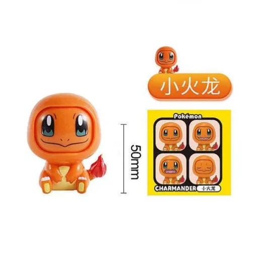 Pkm.store Pokemon Figuren-Pokemon Sammelfiguren Mit Wechselgesicht (Ca. 5 Cm)
