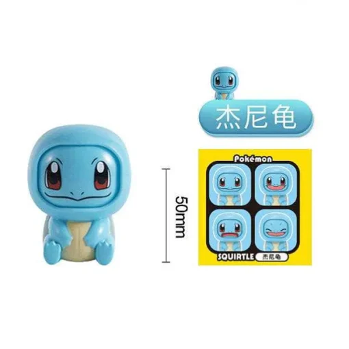 Pkm.store Pokemon Figuren-Pokemon Sammelfiguren Mit Wechselgesicht (Ca. 5 Cm)