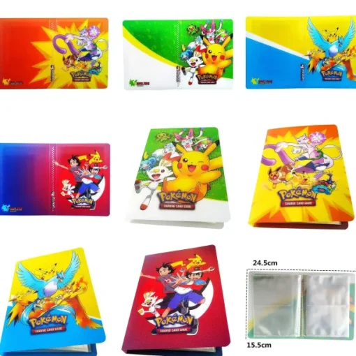 Pkm.store Pokemon Sammelalbum-Pokemon Sammelhefte Fur 80 Oder 240 Sammelkarten
