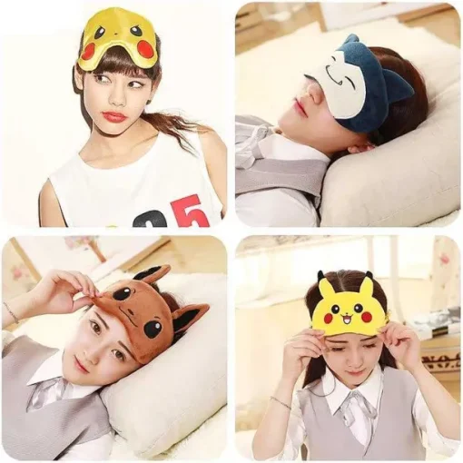 Pkm.store Sonstiges Merchandise-Pokemon Schlafmaske In Verschiedenen Motiven
