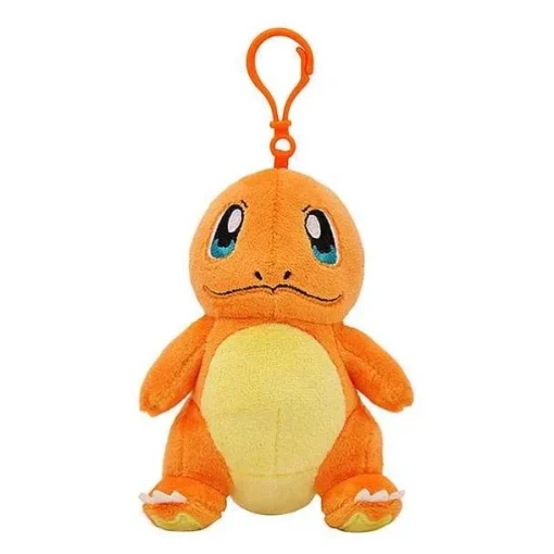 Pkm.store Sonstiges Merchandise-Pokemon Schlusselanhanger Mew Piplup Squirtle Bulbasaur Eevee Plusch Keychain