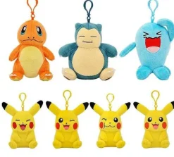 Pkm.store Sonstiges Merchandise-Pokemon Schlusselanhanger Mew Piplup Squirtle Bulbasaur Eevee Plusch Keychain