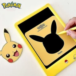 Pkm.store Sonstiges Merchandise-Pokemon Schreibtafel Im Pikachu Design Mit Pokemon Abpaustafeln