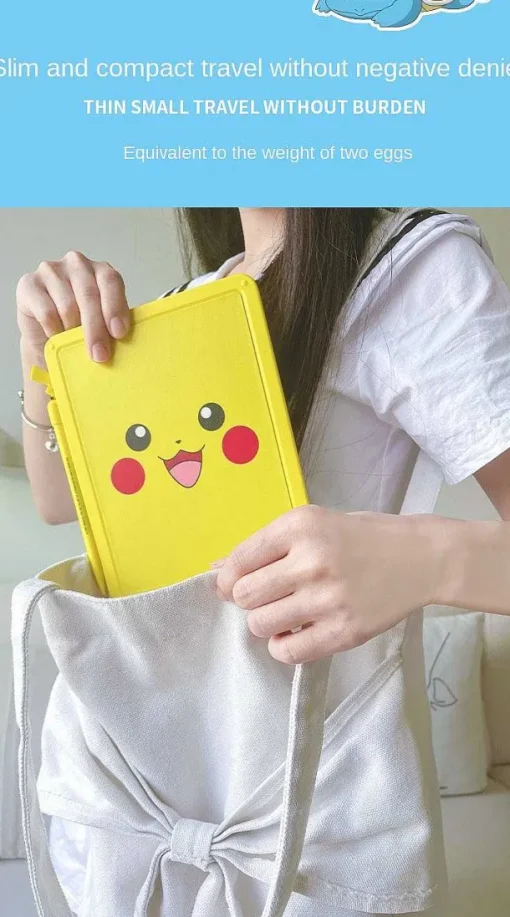 Pkm.store Sonstiges Merchandise-Pokemon Schreibtafel Im Pikachu Design Mit Pokemon Abpaustafeln