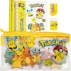 Pkm.store Sonstiges Merchandise-Pokemon Schul Set Mit Tasche, Stift, Aufkleber, Anspitzer, Radiergummi Etc.