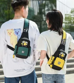 Pkm.store Rucksäcke & Taschen-Pokemon Sling Bag - Kleiner Rucksack Tasche Mit Pikachu Motiv