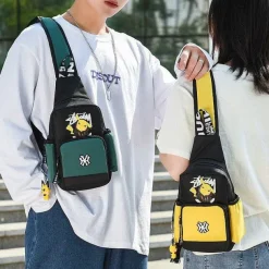 Pkm.store Rucksäcke & Taschen-Pokemon Sling Bag - Kleiner Rucksack Tasche Mit Pikachu Motiv