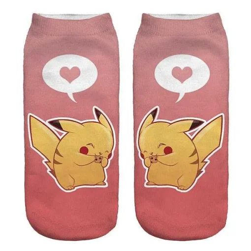 Pkm.store Sonstiges Merchandise-Pokemon Sneaker Socken - One Size - Viele Motive