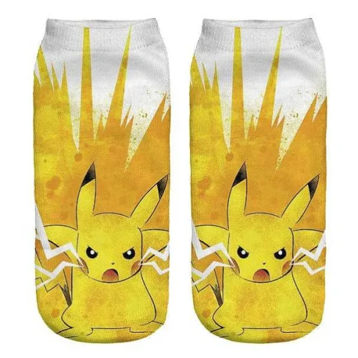 Pkm.store Sonstiges Merchandise-Pokemon Sneaker Socken - One Size - Viele Motive