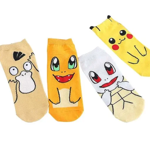 Pkm.store Sonstiges Merchandise-Pokemon Sneaker Socken - One Size - Viele Motive