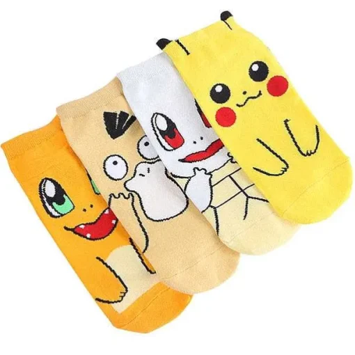 Pkm.store Sonstiges Merchandise-Pokemon Sneaker Socken - One Size - Viele Motive