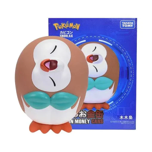Pkm.store Sonstiges Merchandise-Pokemon Snorlax, Schiggy, Enton Oder Rowlet Spardose