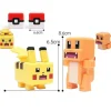 Pkm.store Pokemon Spielzeug-Pokemon Spielzeug Figuren Und Balle Im Pixel Look