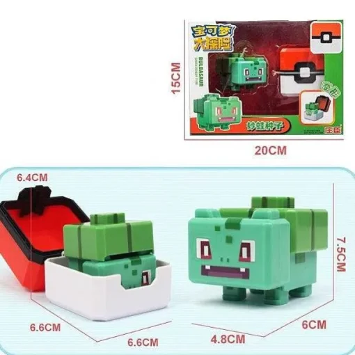 Pkm.store Pokemon Spielzeug-Pokemon Spielzeug Figuren Und Balle Im Pixel Look