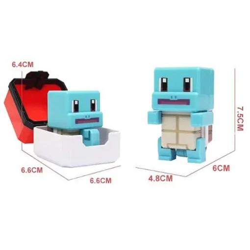 Pkm.store Pokemon Spielzeug-Pokemon Spielzeug Figuren Und Balle Im Pixel Look