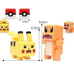 Pkm.store Pokemon Figuren-Pokemon Spielzeug Figuren Und Balle Im Pixel Look