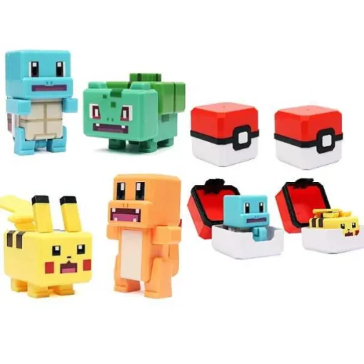 Pkm.store Pokemon Figuren-Pokemon Spielzeug Figuren Und Balle Im Pixel Look