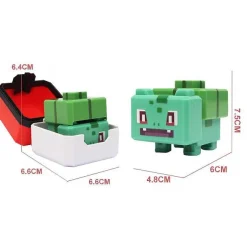 Pkm.store Pokemon Figuren-Pokemon Spielzeug Figuren Und Balle Im Pixel Look