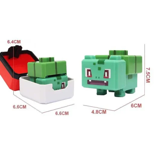 Pkm.store Pokemon Figuren-Pokemon Spielzeug Figuren Und Balle Im Pixel Look