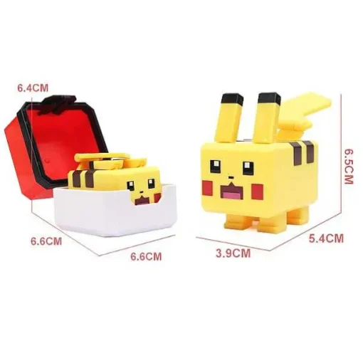 Pkm.store Pokemon Figuren-Pokemon Spielzeug Figuren Und Balle Im Pixel Look