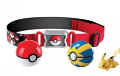 Pkm.store Pokemon Spielzeug-Pokemon Spielzeug Poke Trainer Gurtel Mit Pokeball Und Figur
