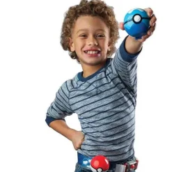 Pkm.store Pokemon Spielzeug-Pokemon Spielzeug Poke Trainer Gurtel Mit Pokeball Und Figur