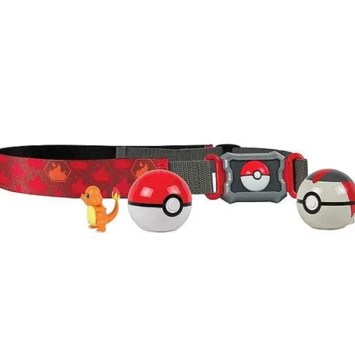 Pkm.store Pokemon Spielzeug-Pokemon Spielzeug Poke Trainer Gurtel Mit Pokeball Und Figur