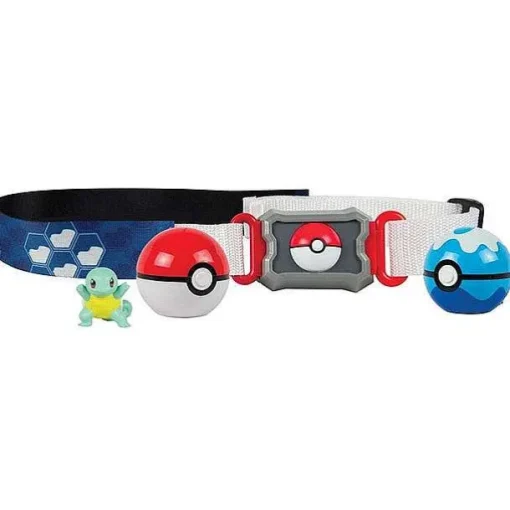 Pkm.store Pokemon Spielzeug-Pokemon Spielzeug Poke Trainer Gurtel Mit Pokeball Und Figur