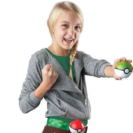 Pkm.store Pokemon Spielzeug-Pokemon Spielzeug Poke Trainer Gurtel Mit Pokeball Und Figur