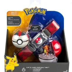 Pkm.store Pokemon Spielzeug-Pokemon Spielzeug Poke Trainer Gurtel Mit Pokeball Und Figur