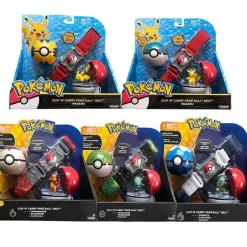 Pkm.store Pokemon Spielzeug-Pokemon Spielzeug Poke Trainer Gurtel Mit Pokeball Und Figur
