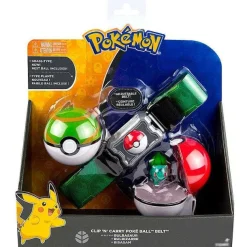 Pkm.store Pokemon Spielzeug-Pokemon Spielzeug Poke Trainer Gurtel Mit Pokeball Und Figur