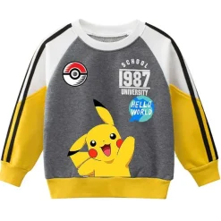 Pkm.store Herbst & Winter-Pokemon Sportliches Kinder Sweatshirt