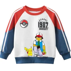 Pkm.store Herbst & Winter-Pokemon Sportliches Kinder Sweatshirt