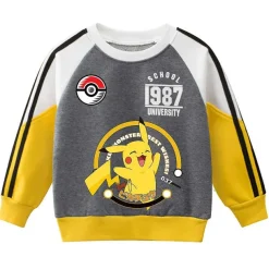 Pkm.store Herbst & Winter-Pokemon Sportliches Kinder Sweatshirt