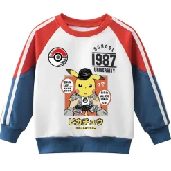 Pkm.store Herbst & Winter-Pokemon Sportliches Kinder Sweatshirt