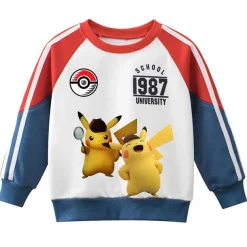 Pkm.store Herbst & Winter-Pokemon Sportliches Kinder Sweatshirt
