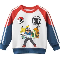 Pkm.store Herbst & Winter-Pokemon Sportliches Kinder Sweatshirt